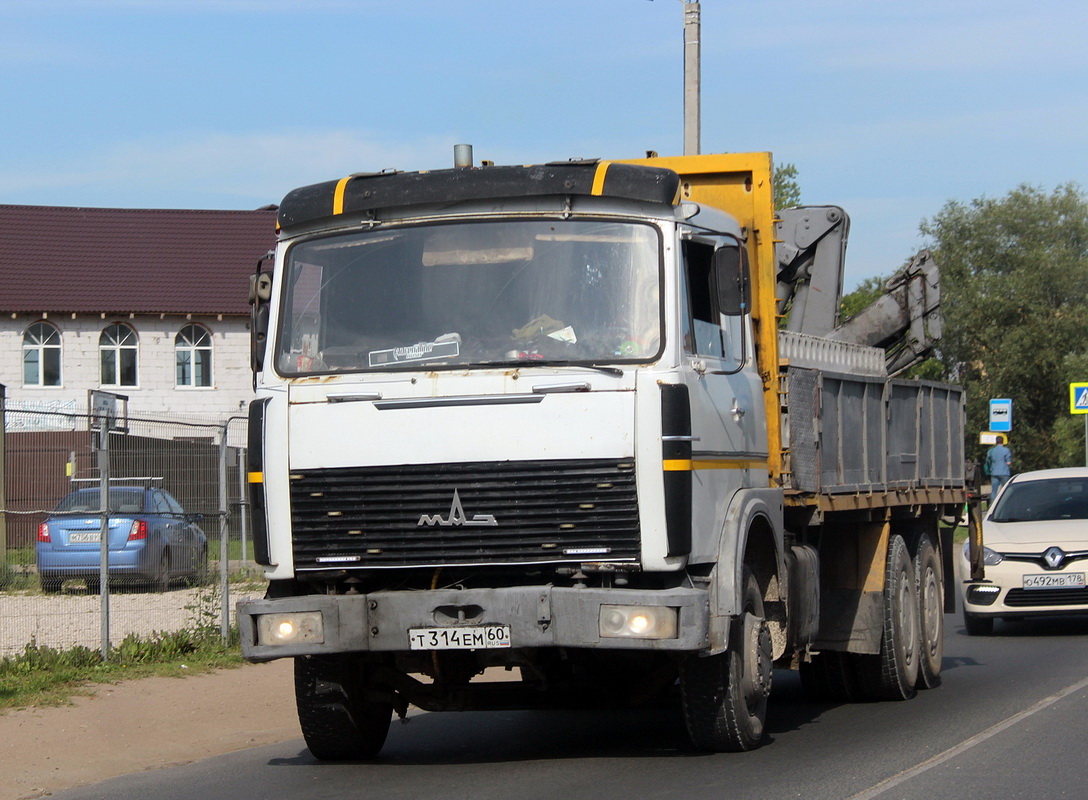 Псковская область, № Т 314 ЕМ 60 — МАЗ-6303 (общая модель)