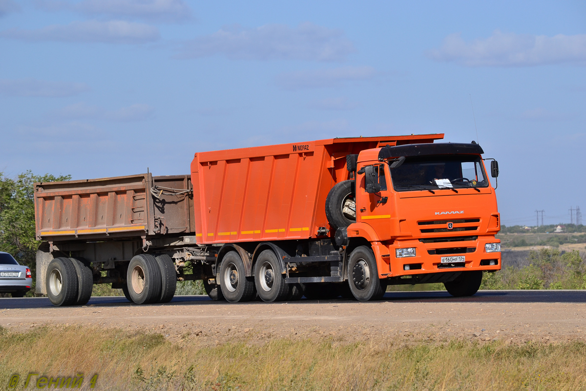 Волгоградская область, № Е 160 МР 134 — КамАЗ-6520-43