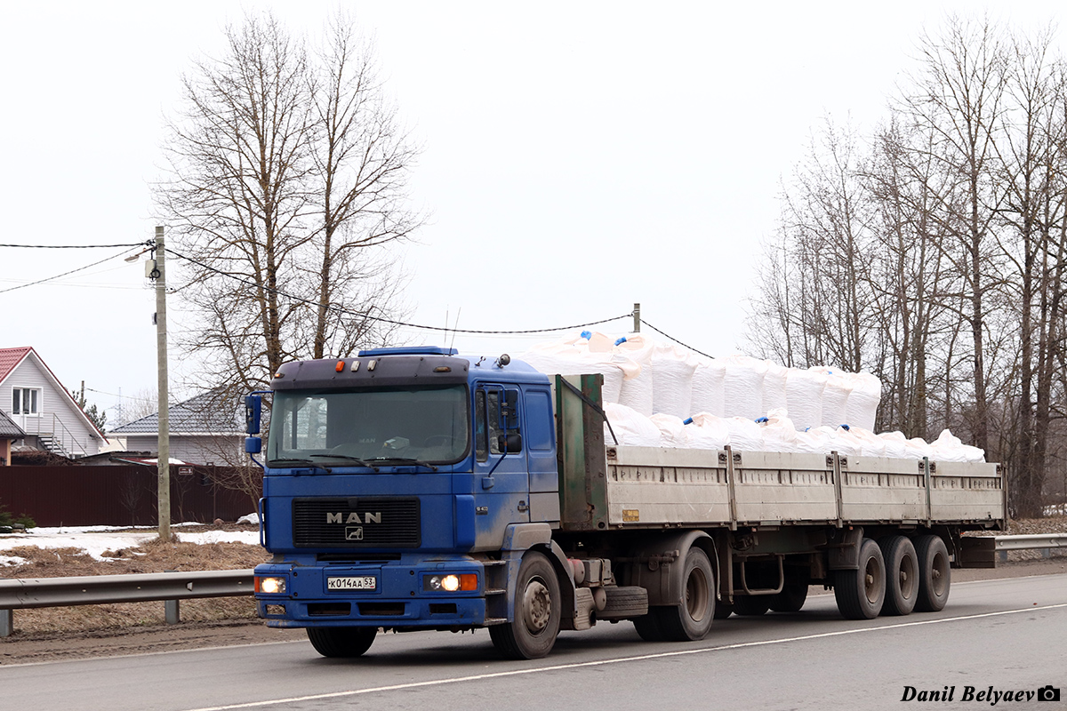 Новгородская область, № К 014 АА 53 — MAN F2000 19.403