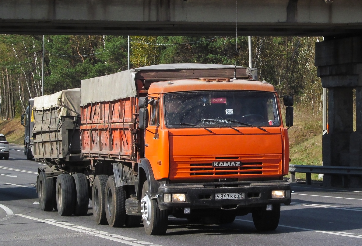 Тульская область, № У 847 КХ 71 — КамАЗ-65115-15 [65115R]