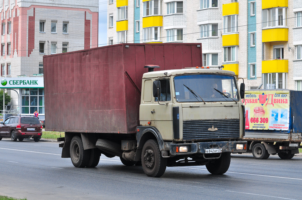 Архангельская область, № В 842 ВР 29 — МАЗ-53366