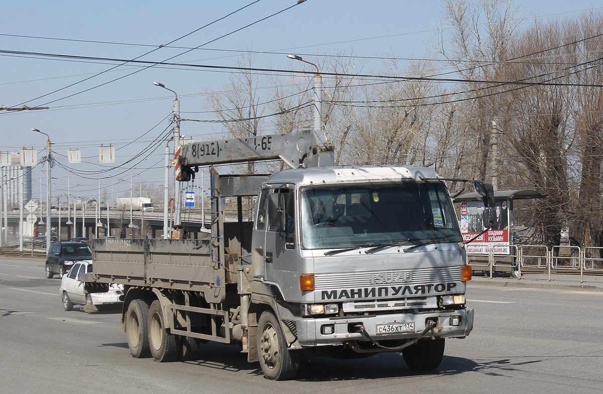 Челябинская область, № С 436 ХТ 174 — Isuzu Giga (общая модель)