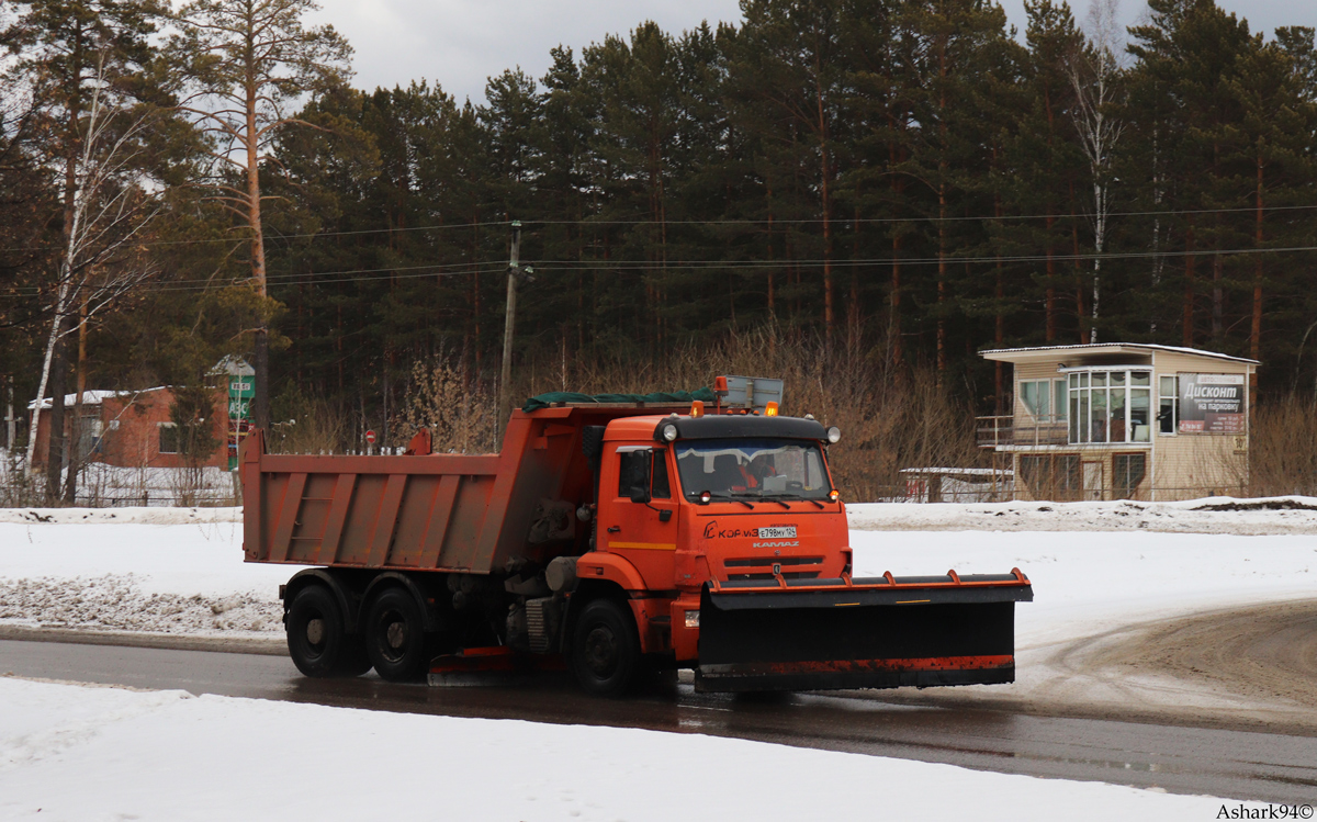 Красноярский край, № Е 798 МУ 124 — КамАЗ-6520-K4