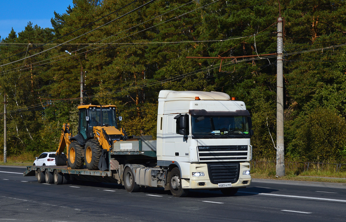 Москва, № М 583 УА 197 — DAF XF105 FT; Москва — Спецтехника с нечитаемыми на фото номерами