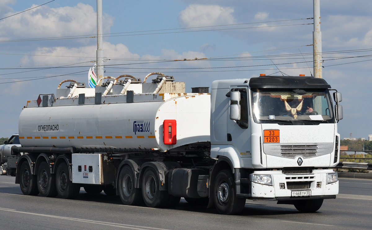 Омская область, № Т 468 ТР 55 — Renault Premium ('2006) [X9P]