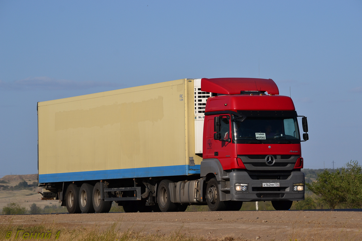 Волгоградская область, № А 162 ММ 134 — Mercedes-Benz Axor 1840 [Z9M]