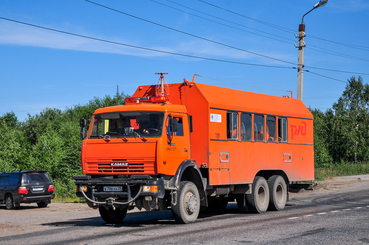 Архангельская область, № К 786 ХА 29 — КамАЗ-53228-15 [53228R]