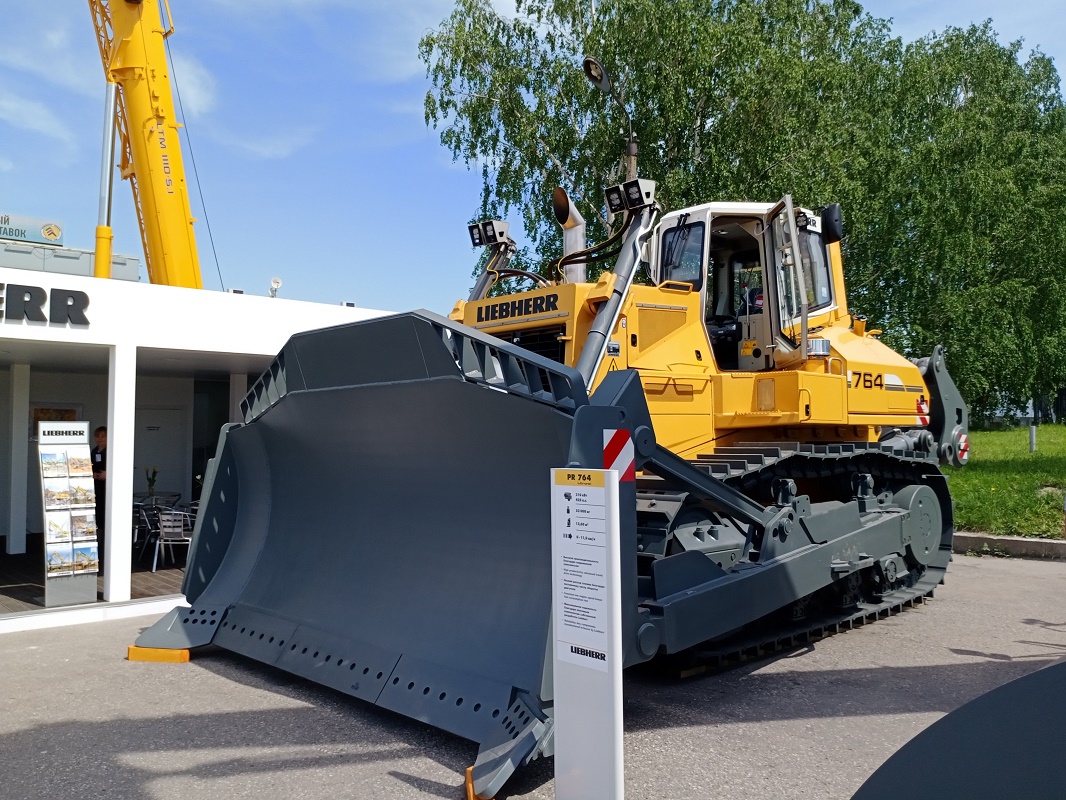 Кемеровская область, № (42) Б/Н СТ 0091 — Liebherr PR 764 Litronic; Кемеровская область — Уголь России и Майнинг 2021; Кемеровская область — Новая спецтехника