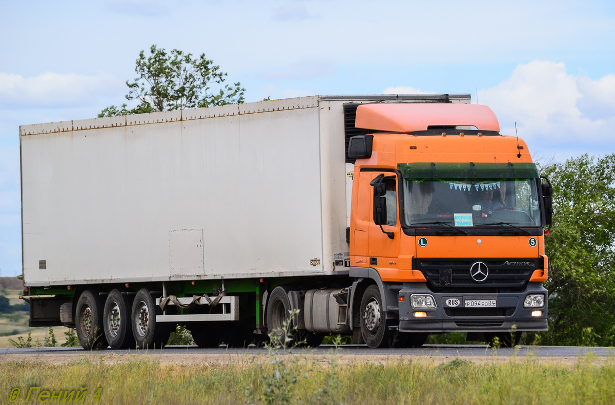 Волгоградская область, № Р 094 ЕО 34 — Mercedes-Benz Actros ('2003) 1841