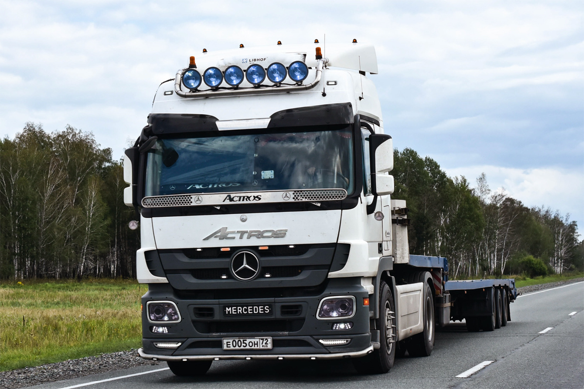 Тюменская область, № Е 005 ОН 72 — Mercedes-Benz Actros ('2011)