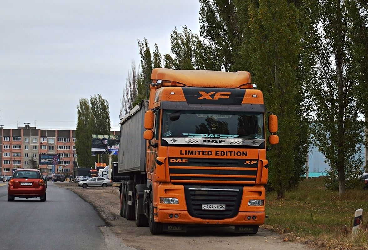 Воронежская область, № С 444 УЕ 36 — DAF XF105 FT