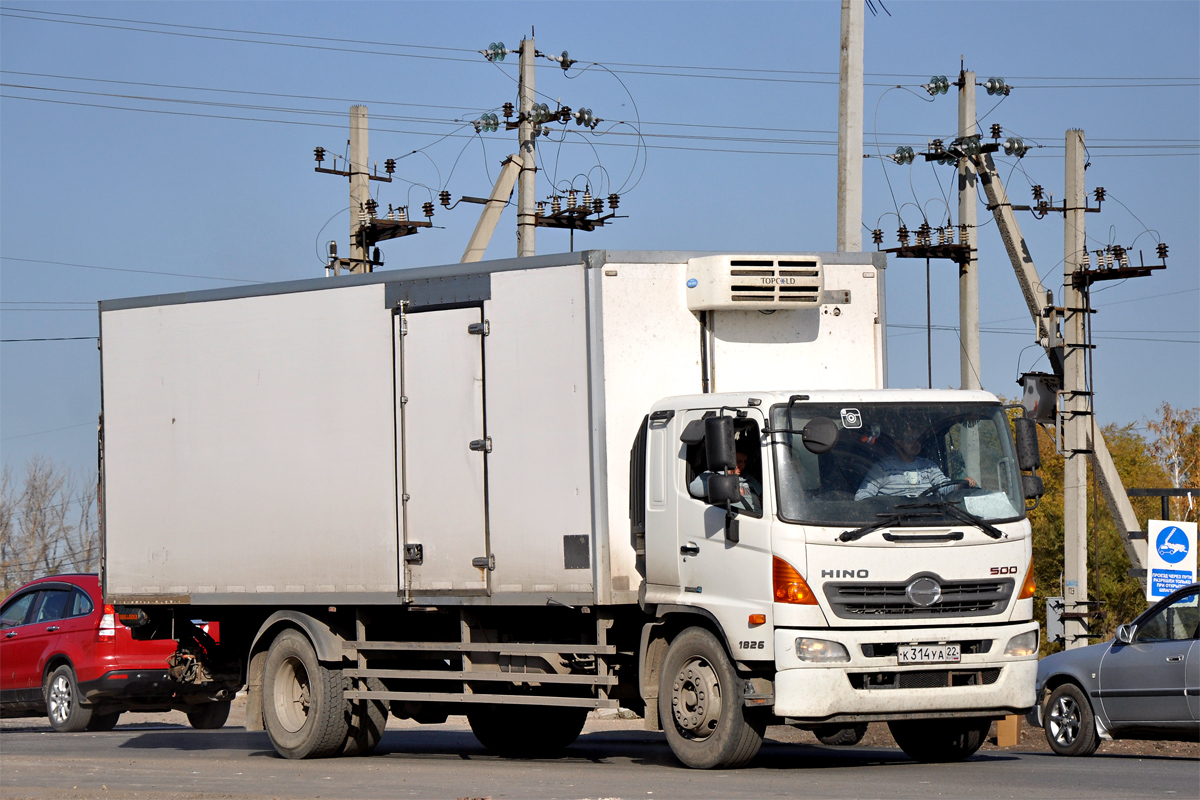 Алтайский край, № К 314 УА 22 — Hino 500