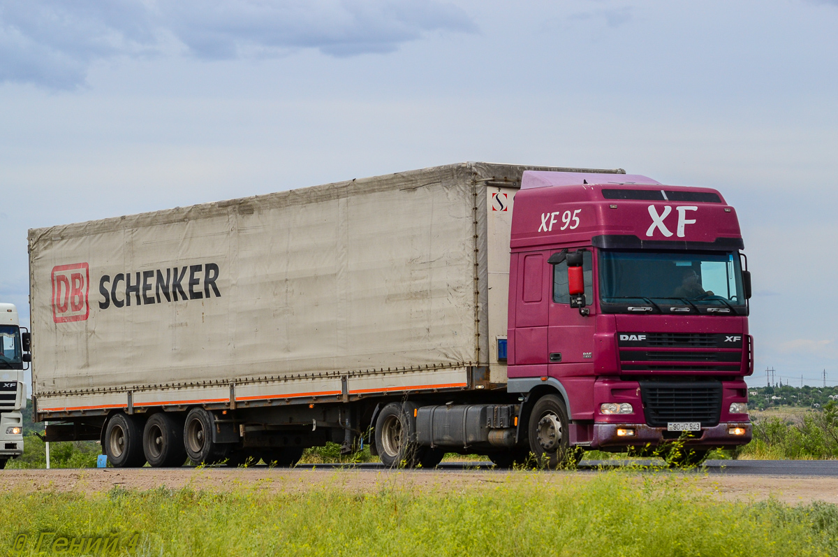 Азербайджан, № 90-JZ-543 — DAF XF95 FT