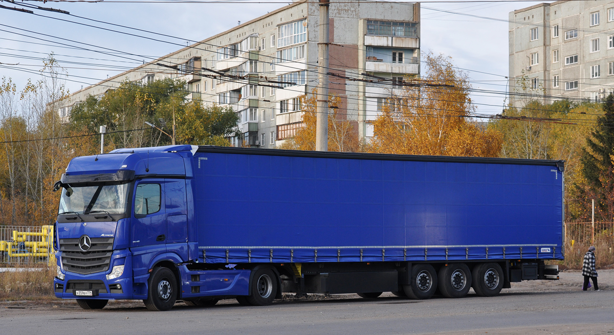 Челябинская область, № Х 359 ВУ 774 — Mercedes-Benz Actros ('2018) 1848