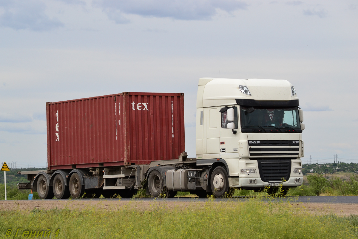 Волгоградская область, № В 545 РН 134 — DAF XF105 FT