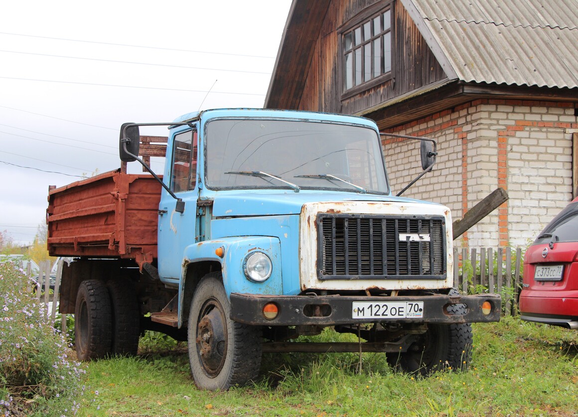 Томская область, № М 122 ОЕ 70 — ГАЗ-3307