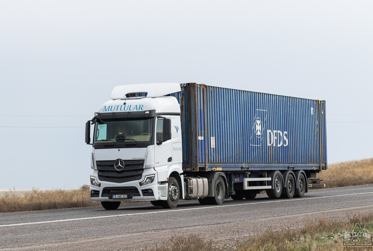 Турция, № 76 AAR 322 — Mercedes-Benz Actros ('2018) 1845