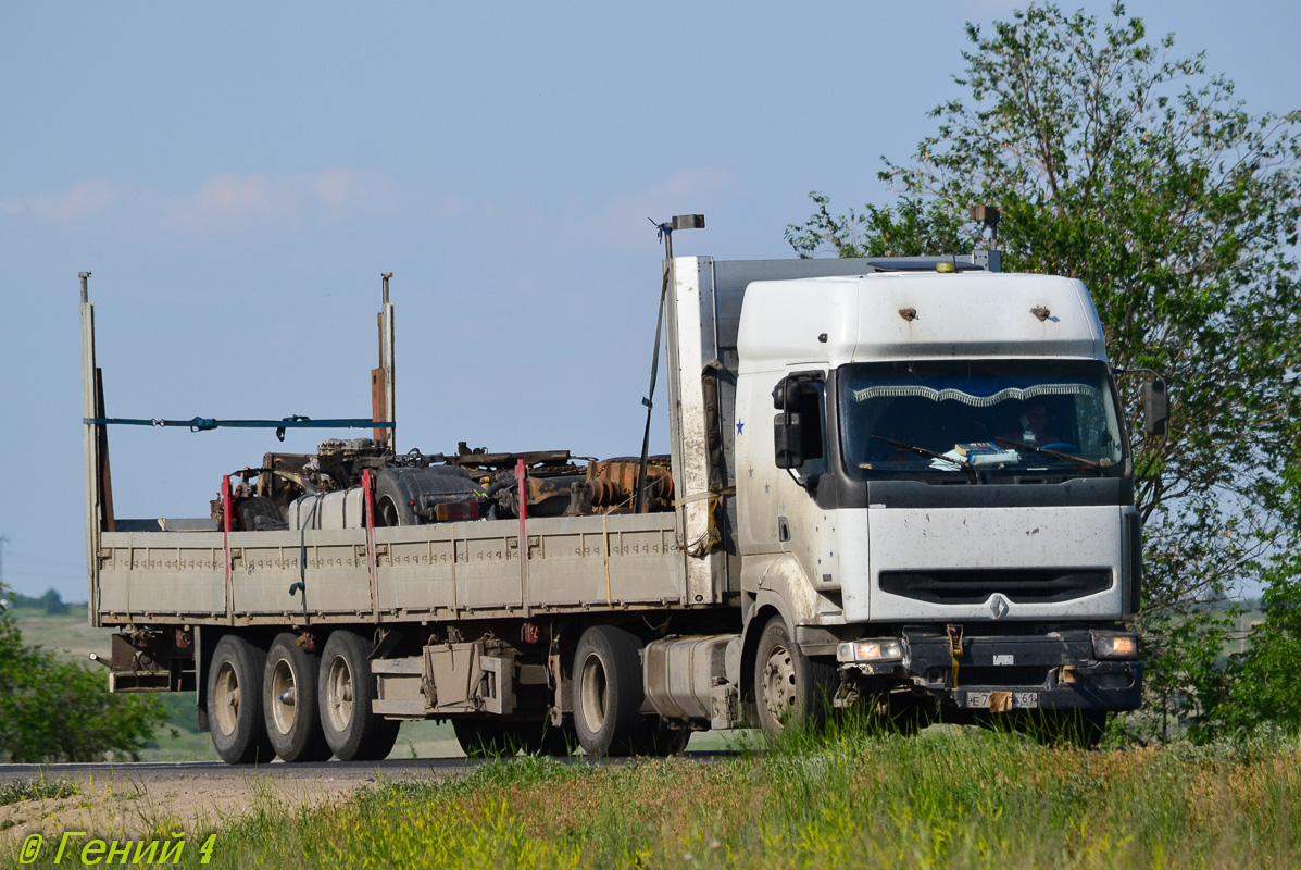 Ростовская область, № Е 741 УК 61 — Renault Premium ('1996)