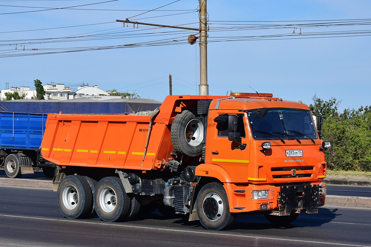 Волгоградская область, № К 393 ХМ 134 — КамАЗ-65115-A5(48)