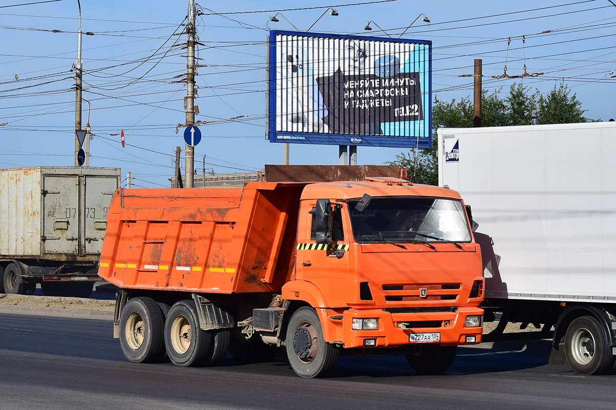 Волгоградская область, № Н 727 АА 134 — КамАЗ-65115-N3(78)