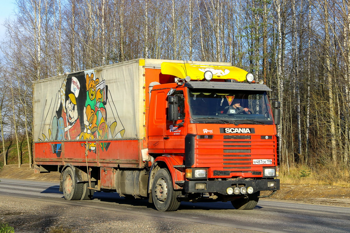 Санкт-Петербург, № А 487 ОК 198 — Scania (II) R93M