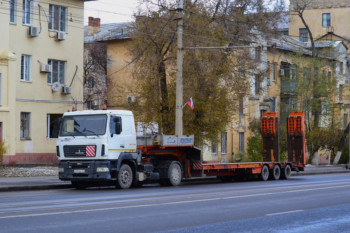 Волгоградская область, № А 791 МК 134 — МАЗ-5440B5