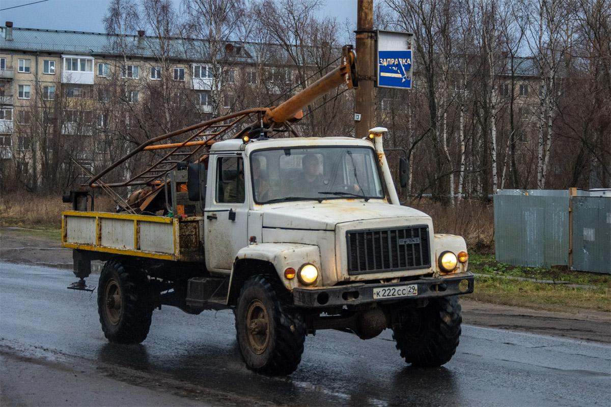 Архангельская область, № К 222 СС 29 — ГАЗ-33081 «Садко»