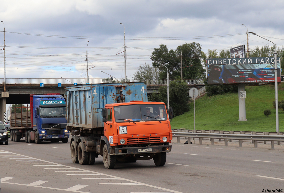 Красноярский край, № Р 822 КВ 124 — КамАЗ-53213