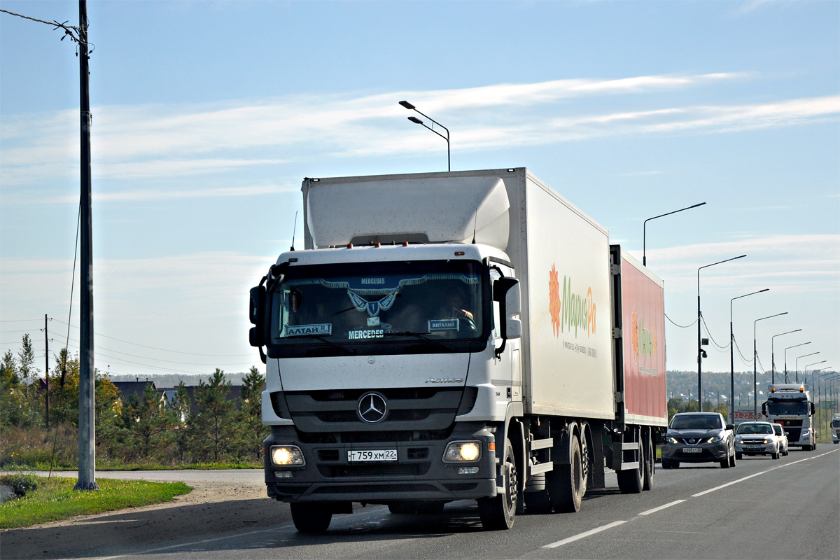 Алтайский край, № Т 759 ХМ 22 — Mercedes-Benz Actros '09 2541 [Z9M]