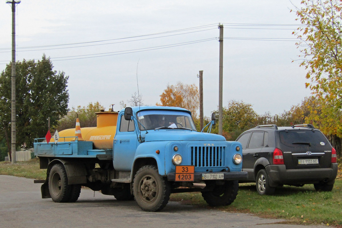 Полтавская область, № ВІ 7102 АХ — ГАЗ-52-01