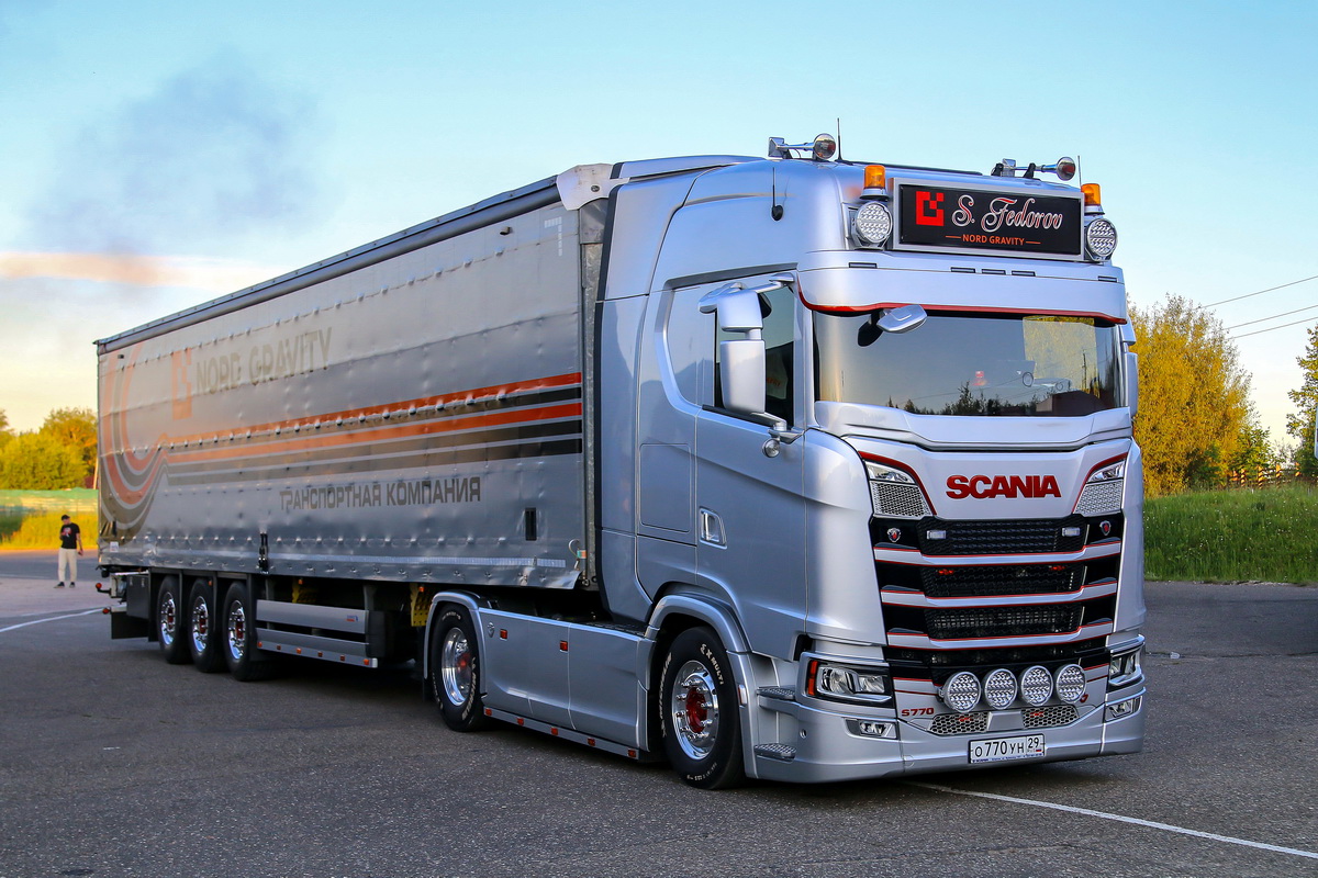 Архангельская область, № О 770 УН 29 — Scania ('2016) S770; Московская область — Фестиваль TruckDay 2024 — июнь