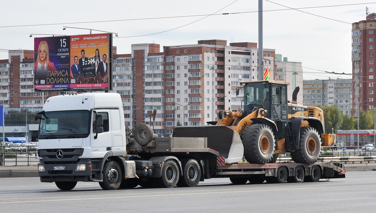 Омская область, № У 199 НР 55 — Mercedes-Benz Actros '09 2644 [Z9M]