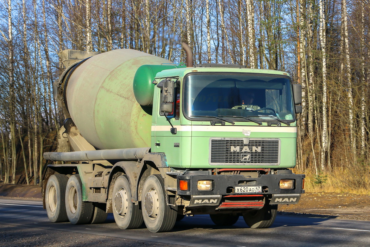 Ленинградская область, № Х 620 АО 47 — MAN F90 (общая модель)