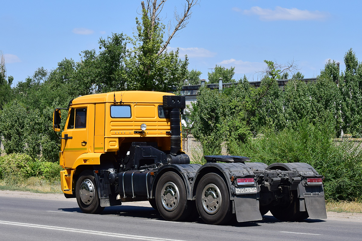 Волгоградская область, № Н 208 КО 134 — КамАЗ-65116-5H