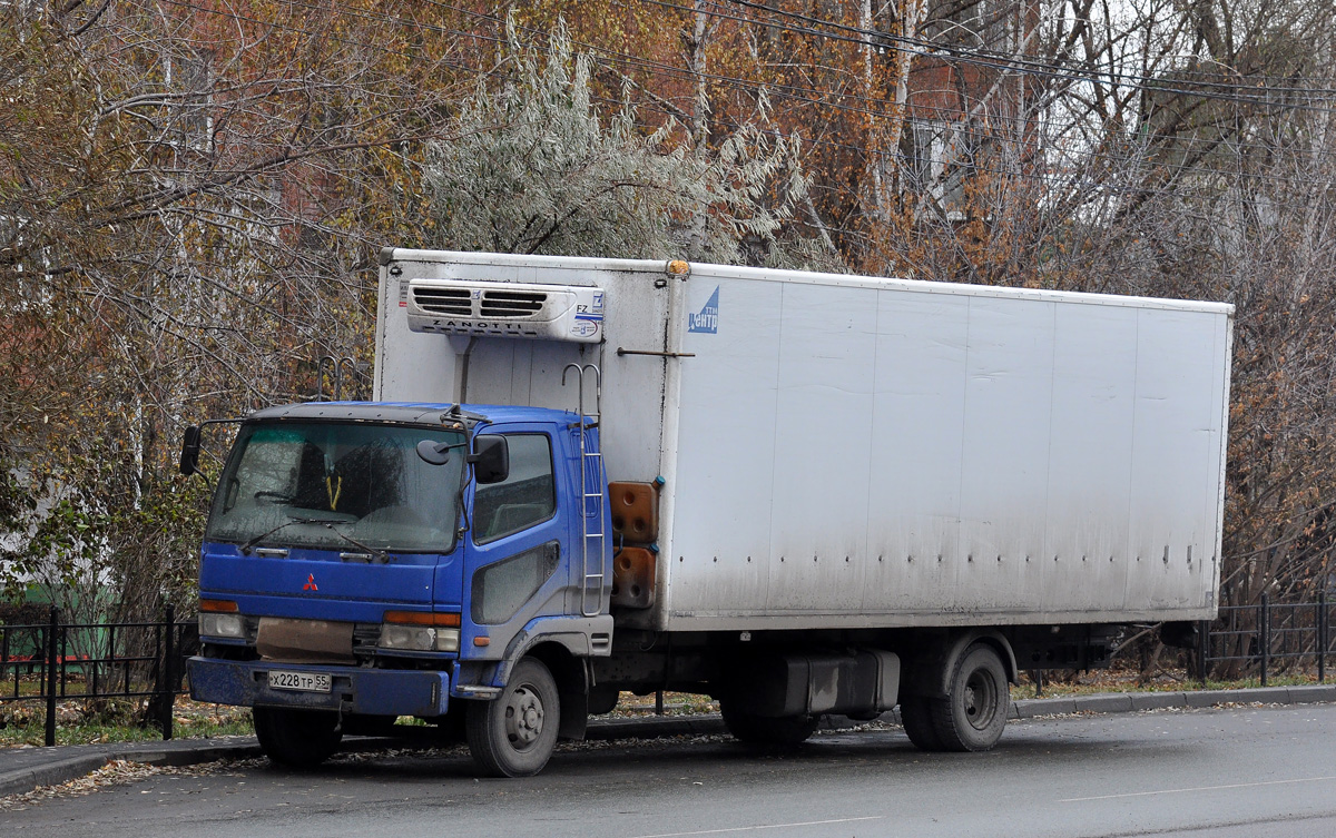 Омская область, № Х 228 ТР 55 — Mitsubishi Fuso Fighter