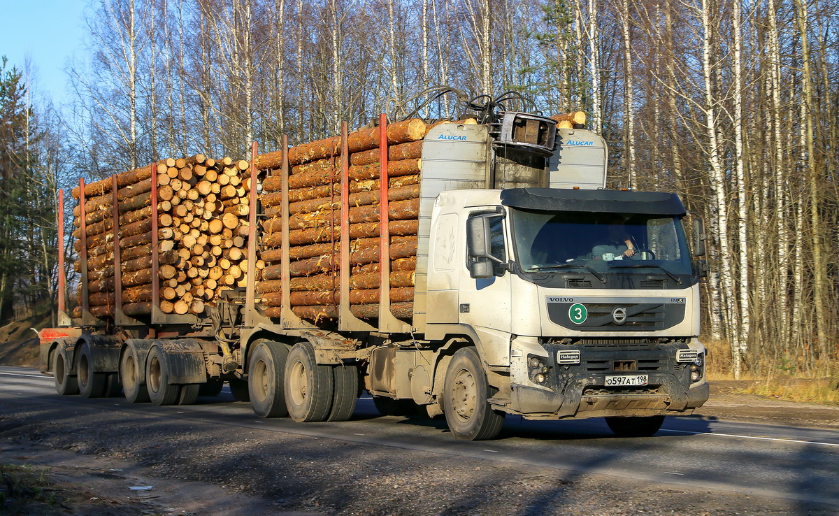 Санкт-Петербург, № О 597 АТ 198 — Volvo ('2010) FMX.440 [X9P]