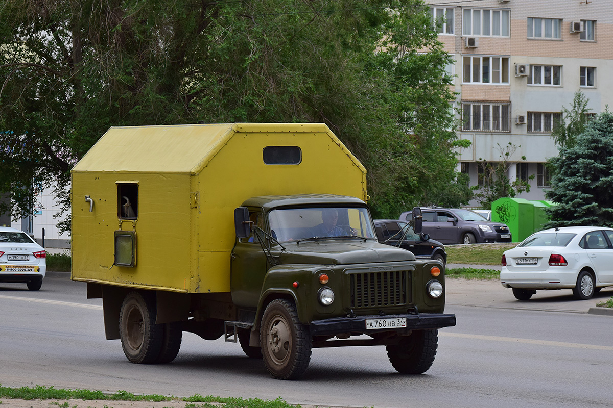 Волгоградская область, № А 760 НВ 34 — ГАЗ-53-14, ГАЗ-53-14-01