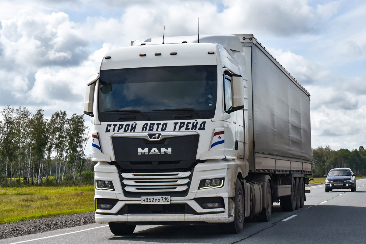 Татарстан, № Н 852 УХ 716 — MAN TGX ('2020) 18.480