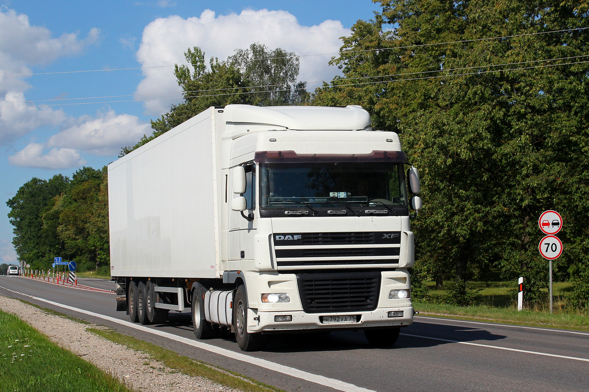 Калининградская область, № Н 792 УА 39 — DAF XF95 FT