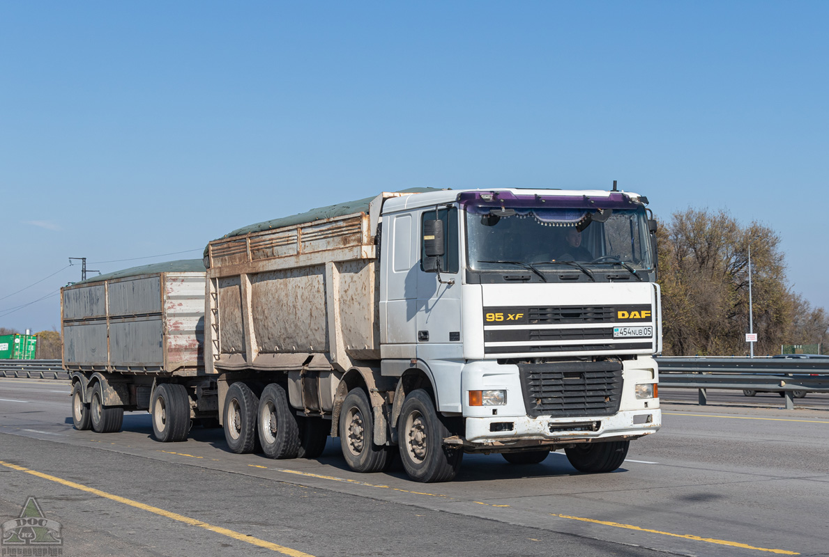 Алматинская область, № 454 NUB 05 — DAF 95XF FAD