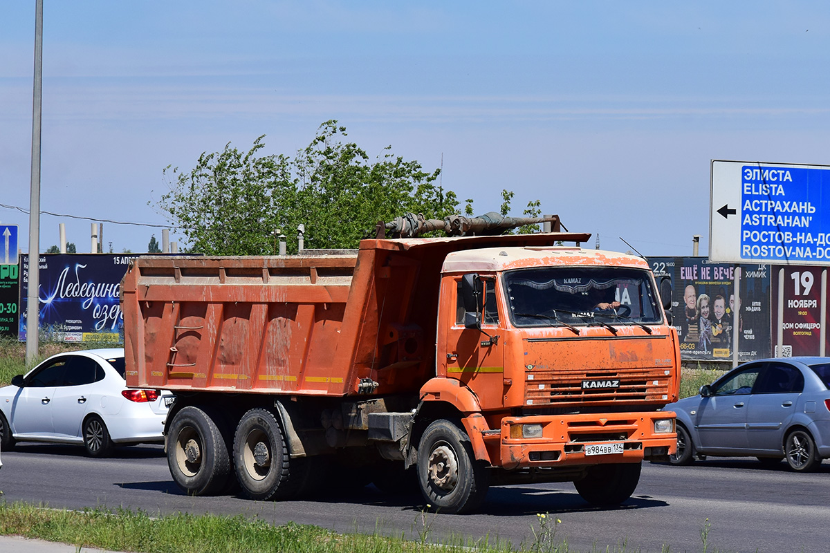 Волгоградская область, № В 984 ВВ 134 — КамАЗ-6520 [652000]