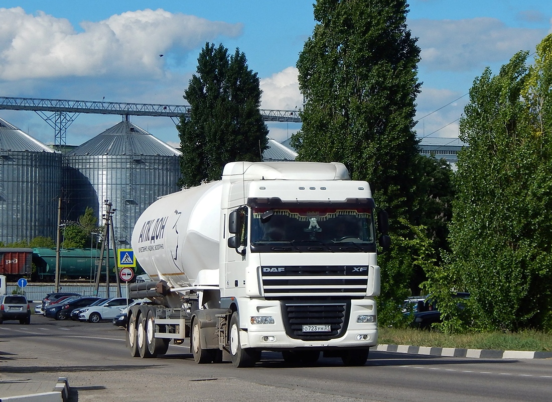 Белгородская область, № О 723 УН 31 — DAF XF105 FT