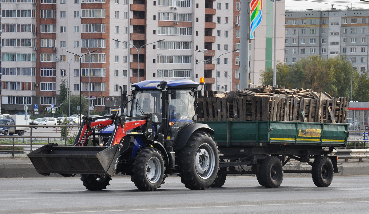 Омская область, № 7548 МХ 55 — Foton Lovol (общая модель)