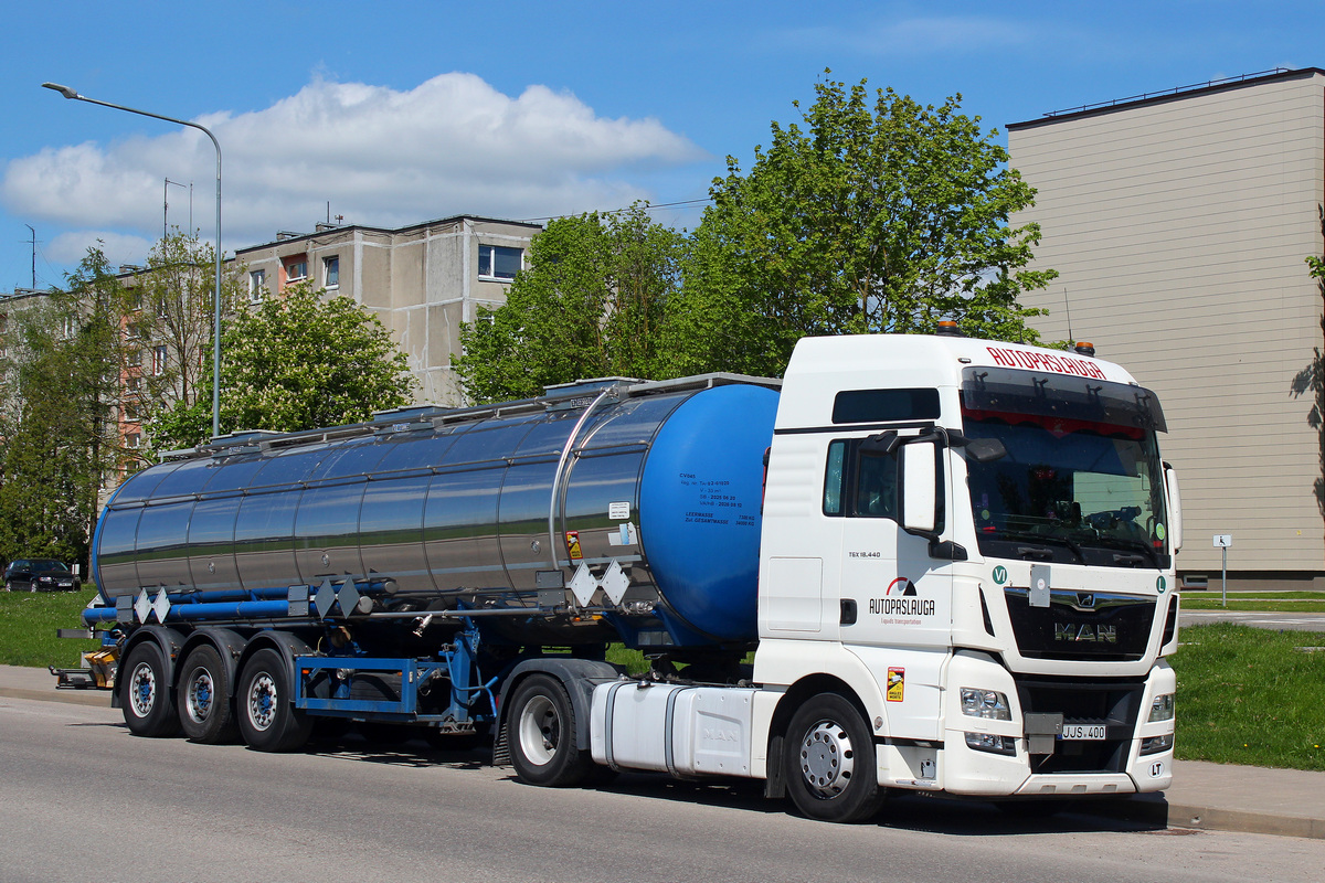 Литва, № JJS 400 — MAN TGX ('2012) 18.440