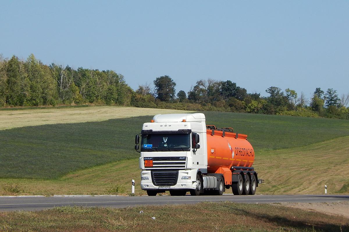 Ростовская область, № Х 383 УЕ 161 — DAF XF105 FT