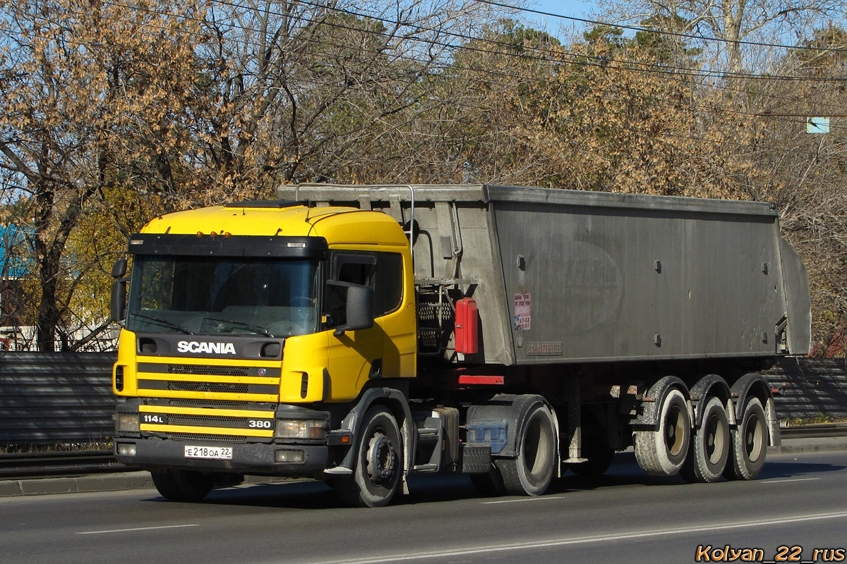 Алтайский край, № Е 218 ОА 22 — Scania ('1996) P114L