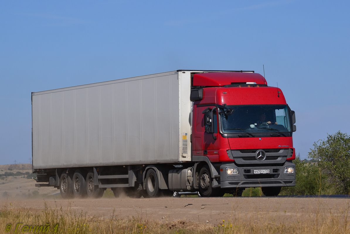 Санкт-Петербург, № Х 470 ТУ 178 — Mercedes-Benz Actros '09 1841 [Z9M]