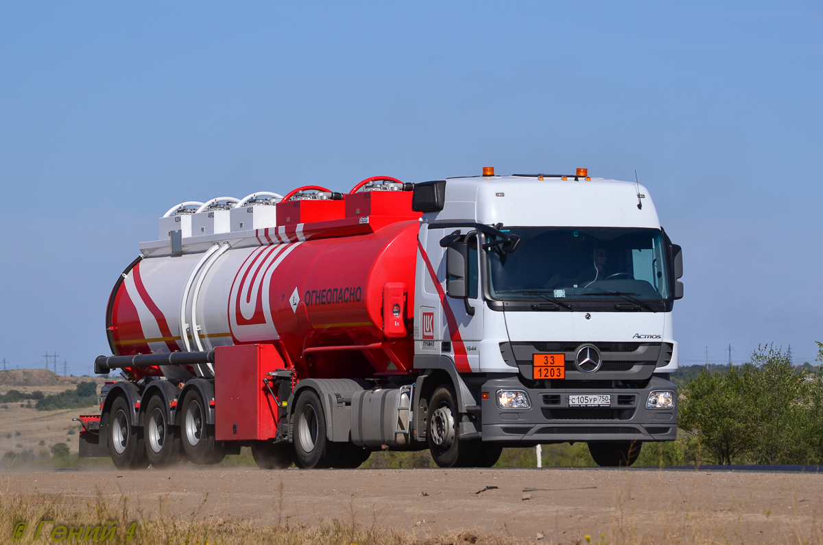 Волгоградская область, № С 105 УР 750 — Mercedes-Benz Actros '09 1844 [Z9M]