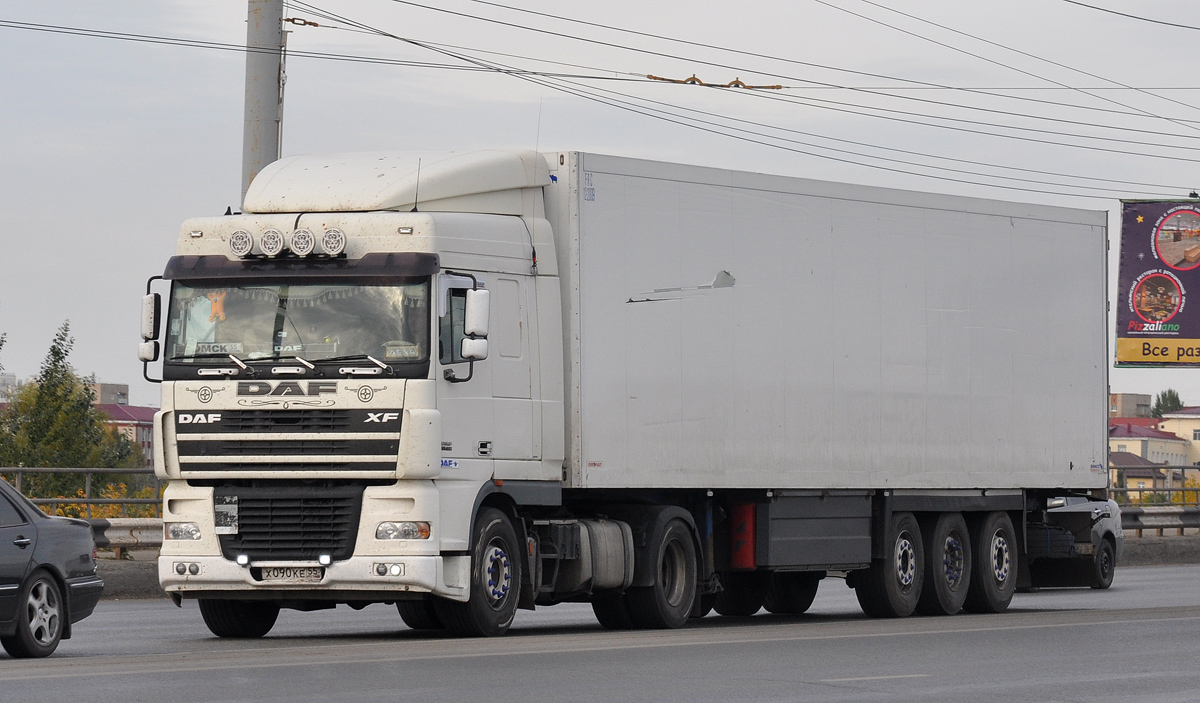 Омская область, № Х 090 КЕ 55 — DAF XF95 FT