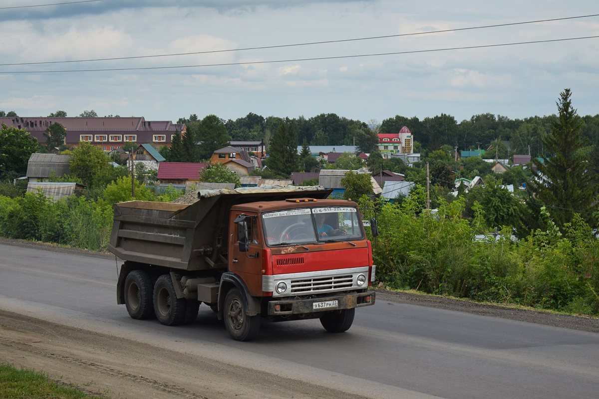 Алтайский край, № Х 637 РН 22 — КамАЗ-55111 [551110]